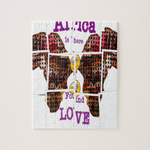 Afrika is waar ik Liefde vond Legpuzzel