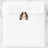 Afrika is waar ik Liefde vond Sticker (Tas)
