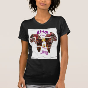 Afrika is waar ik Liefde vond T-shirt