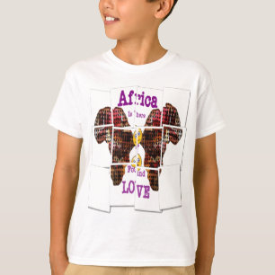 Afrika is waar ik Liefde vond T-shirt