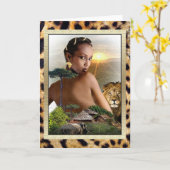 Afrika Kaart (Gele Bloem)