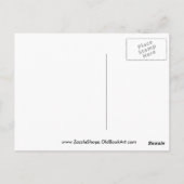 Afrika-kaart 1720 briefkaart (Achterkant)