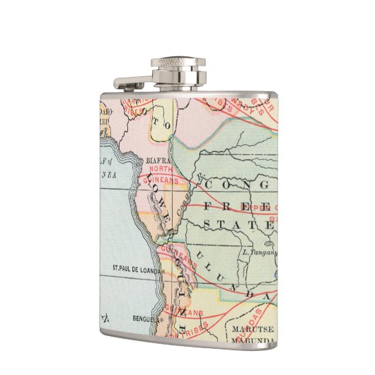 AFRIKA: KAART 1894 HEUPFLES (Links)