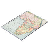 AFRIKA: KAART 1894 NOTITIEBOEK (Linkerzijde)