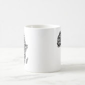 Afrika Kaart Afrikaans Pride Zebra Pattern Koffiemok (Center)