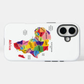 Afrika-kaart Case-Mate iPhone Case (Achterkant (horizontaal))