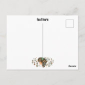 Afrika kaart decoratieve tribale elementen patroon (Achterkant)