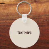 Afrika kaart decoratieve tribale elementen patroon sleutelhanger (Achterkant)