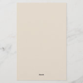 Afrika Kaart Decorative Stam Elementen Patroon (Achterkant)