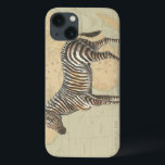 Afrika-kaart en een Zebra Case-Mate iPhone Case<br><div class="desc">Dit kunstwerk zal elke wereldreiziger en elk dierenvriend tevreden stellen. De achtergrond toont de kaart van Afrika en er is een afbeelding van een zebra bovenop. In dit afbeelding maken de grenzen het perfecte decoratieve kunstwerk.</div>