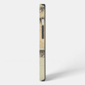 Afrika Kaart en een Zebra iPhone Hoesje (Linkerkant)