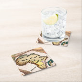 Afrika-kaart Kartonnen Onderzetters (Insitu)