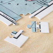  Afrika-kaart Legpuzzel (Zijkant)