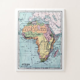  Afrika-kaart Legpuzzel