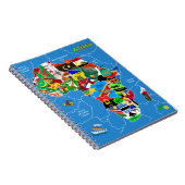 Afrika-kaart Notitieboek (Rechterzijde)