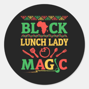 Afrika Kaart Pen Boeken Geschiedenis Maand Black L Ronde Sticker