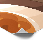 Afrika-kaart Poster (Hoek)