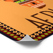 Afrika - Kaart Poster