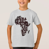 Afrika-kaart T-shirt (Voorkant)