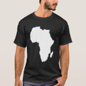 Afrika-kaart T-shirt (Voorkant)