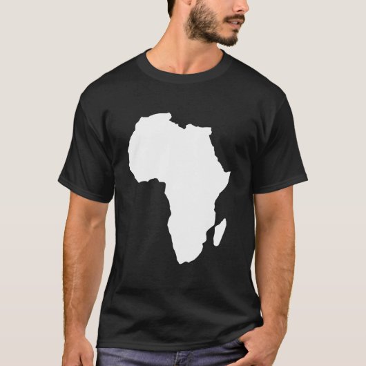 Afrika-kaart T-shirt (Voorkant)