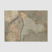  Afrika-kaart Tissuepapier (Voorkant)