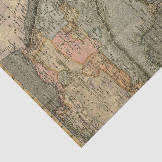  Afrika-kaart Tissuepapier (Detail)