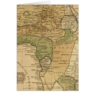 Afrika-kaart van Worcester