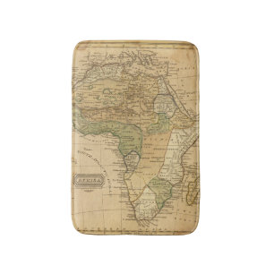 Afrika-kaart van Worcester Badmat