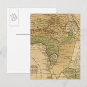 Afrika-kaart van Worcester Briefkaart (Voorkant / Achterkant)