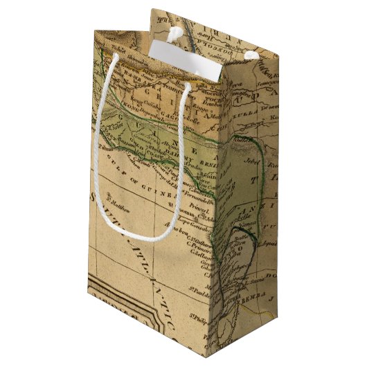 Afrika-kaart van Worcester Klein Cadeauzakje (Achterkant Gekanteld)