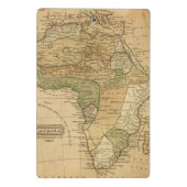 Afrika-kaart van Worcester Mini Klembord (Achterkant)
