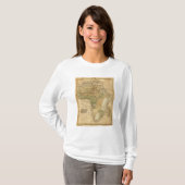 Afrika-kaart van Worcester T-shirt (Voorkant volledig)