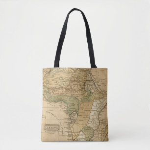 Afrika-kaart van Worcester Tote Bag