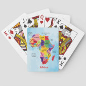 Afrika Kaart waterkleur (Achterkant)