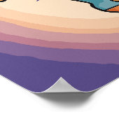 Afrika-kaartkunst Poster (Hoek)