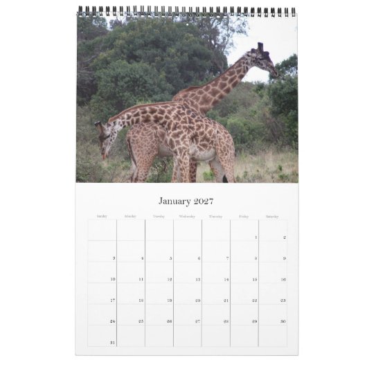 Afrika Kalender (Jan 2027)