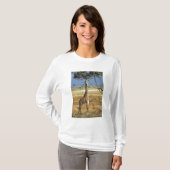 Afrika, Kenia, Amboseli NP. A Common, of Masai, T-shirt (Voorkant volledig)