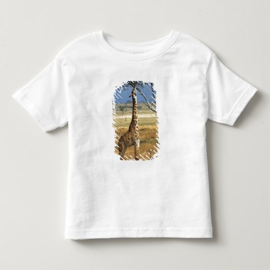 Afrika, Kenia, Amboseli NP. Een gewone, of Masaai, Kinder Shirts (Voorkant)
