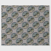 Afrika Kenia Beauful Elegant Wildlife Cadeaupapier (Vlak)