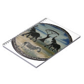 Afrika Kenia Beauful Elegant Wildlife Notitieboek (Linkerzijde)