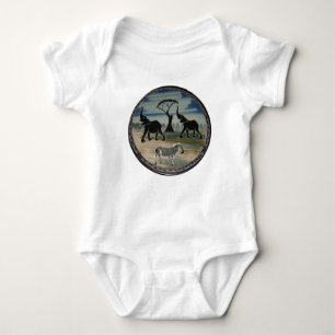 Afrika Kenia Beauful Elegant Wildlife Romper