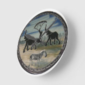 Afrika Kenia Beauful Elegant Wildlife Ronde Klok (Hoek)