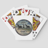 Afrika Kenia Beauful Elegant Wildlife Speelkaarten (Achterkant)