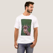 Afrika, Kenia, Impala Ranch. Netvormig T-shirt (Voorkant volledig)