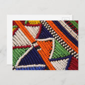 Afrika, Kenia. Maasai stamkralen Briefkaart (Voorkant / Achterkant)