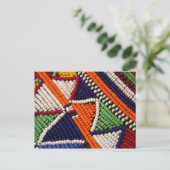 Afrika, Kenia. Maasai stamkralen Briefkaart (Staand voorkant)