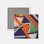 Afrika, Kenia. Maasai-stamkralen Magneet (Voorkant / Achterkant)