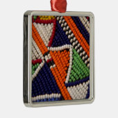 Afrika, Kenia. Maasai Tribal Beads Metalen Ornament (Rechts)