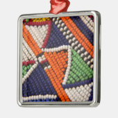 Afrika, Kenia. Maasai Tribal Beads Metalen Ornament (Links)